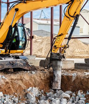 SBBM worker carrying out controlled residential interior demolition in a Brisbane home.
